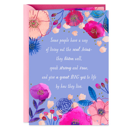 Yes to Life Religious Friendship Card, 