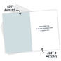 Superman Personalized Father's Day Card Open Card with Envelope indicating personalization image number 3