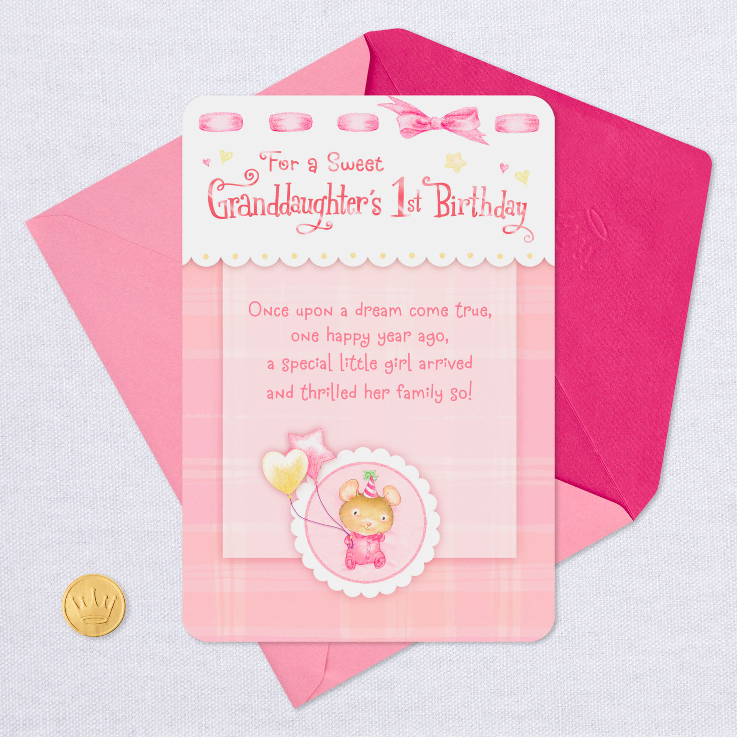 Gift ideas for clearance granddaughter's first birthday