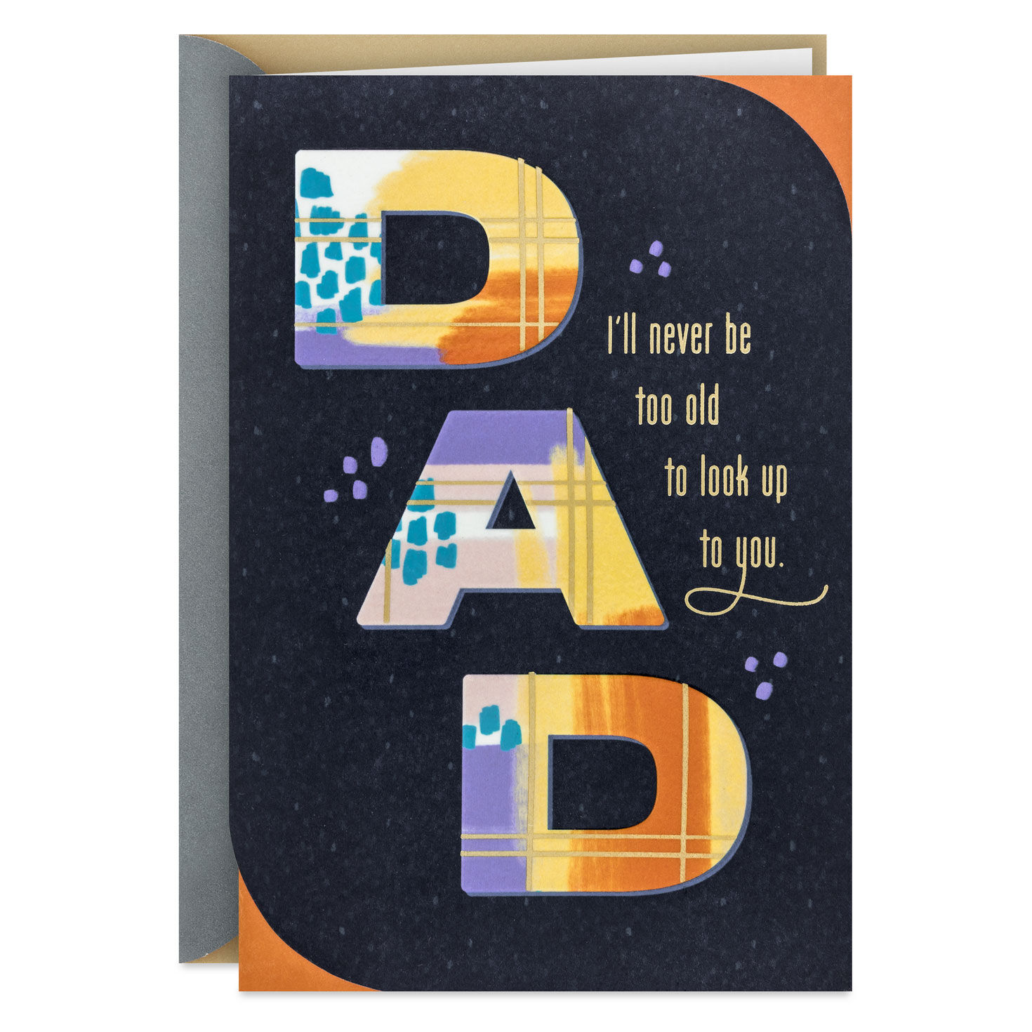 I'll Always Look Up to You Father's Day Card for Dad From Daughter