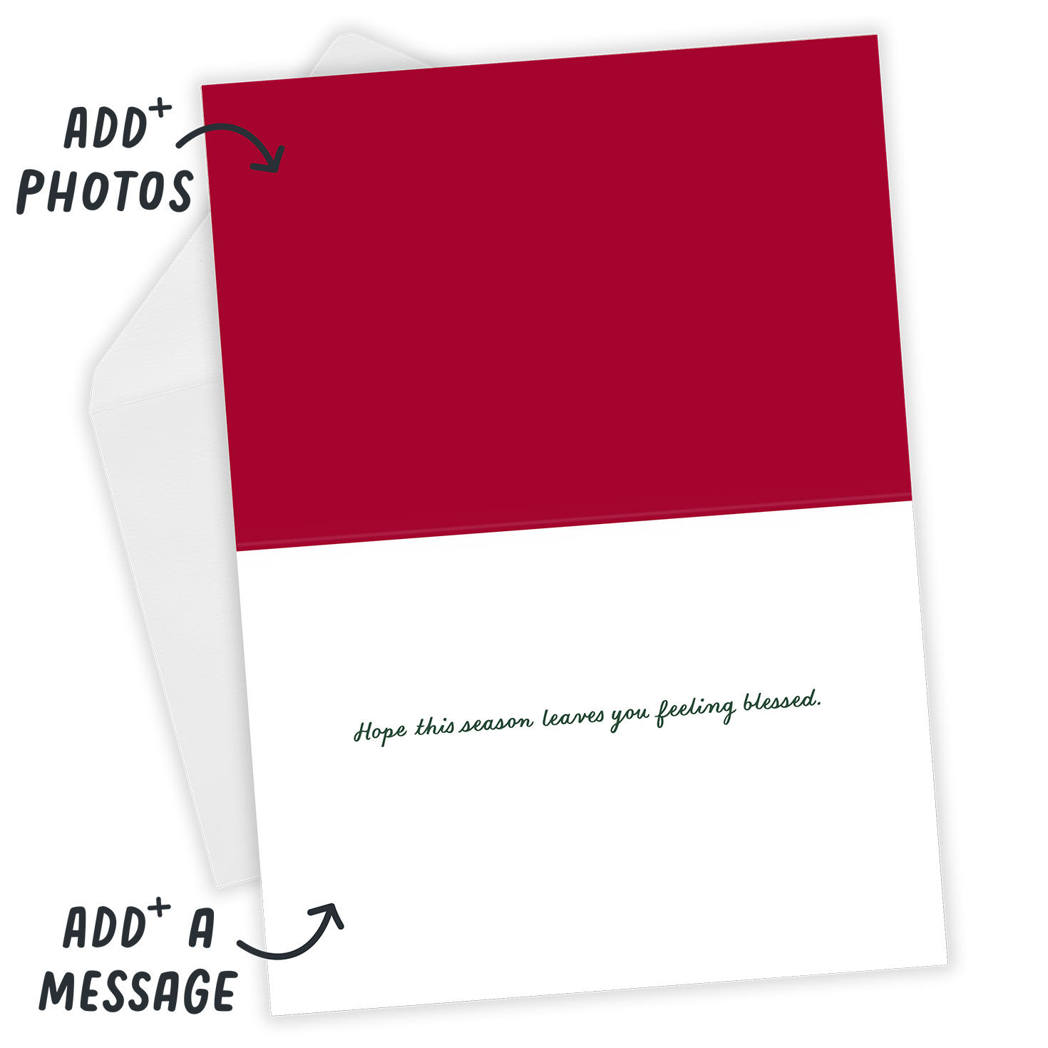 All the Blessings Custom Christmas Card, , large image number 4