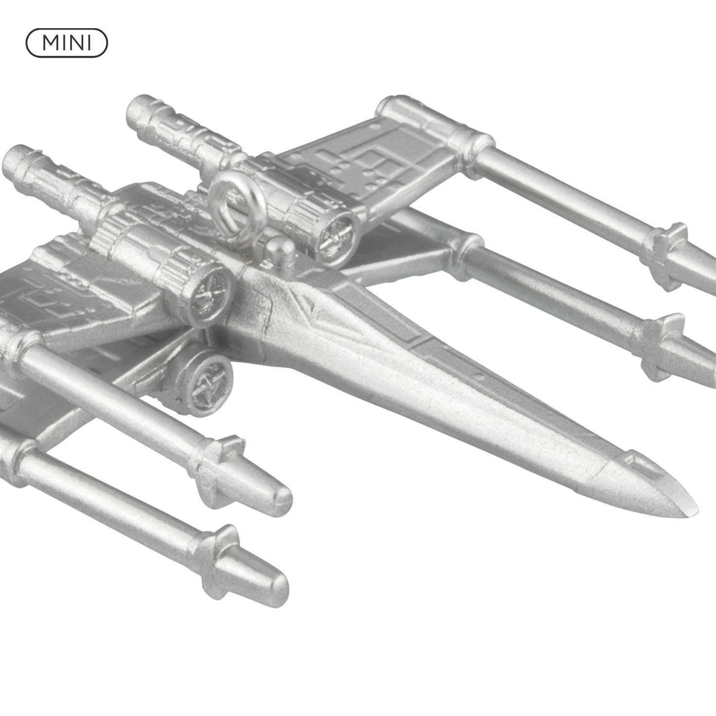 Star Wars X-Wing Starfighter Keepsake Ornament upclose view image number 5