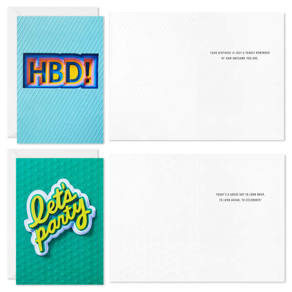 Happy Celebrations Boxed Birthday and Congratulations Cards Assortment, Pack of 12, , large image number 3