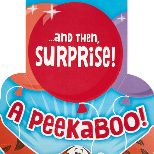 Disney Winnie the Pooh Tigger Pop-Up First Birthday Card, 