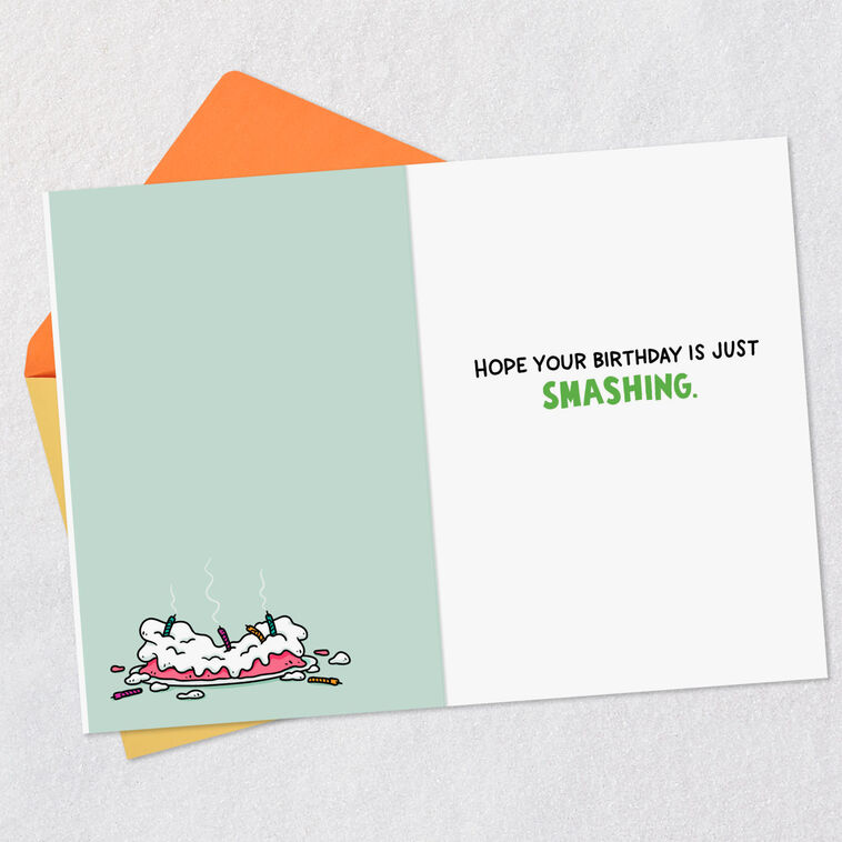 Marvel Avengers Smashing Day Funny Birthday Card, , large image number 3