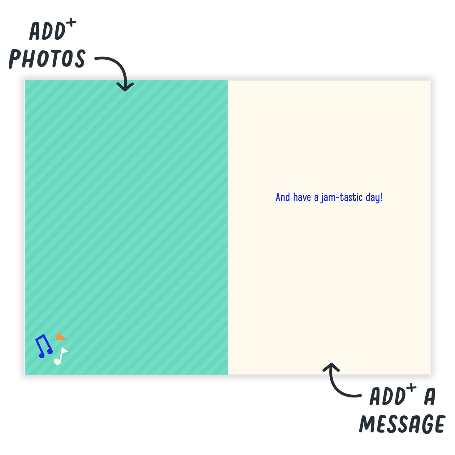 Boom Box Radio Personalized Card  image number 3