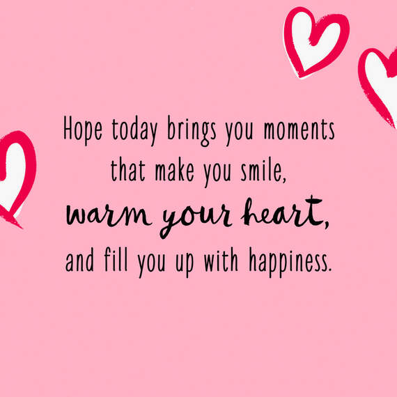 Smiles and Happiness Valentine's Day Card, , large image number 2