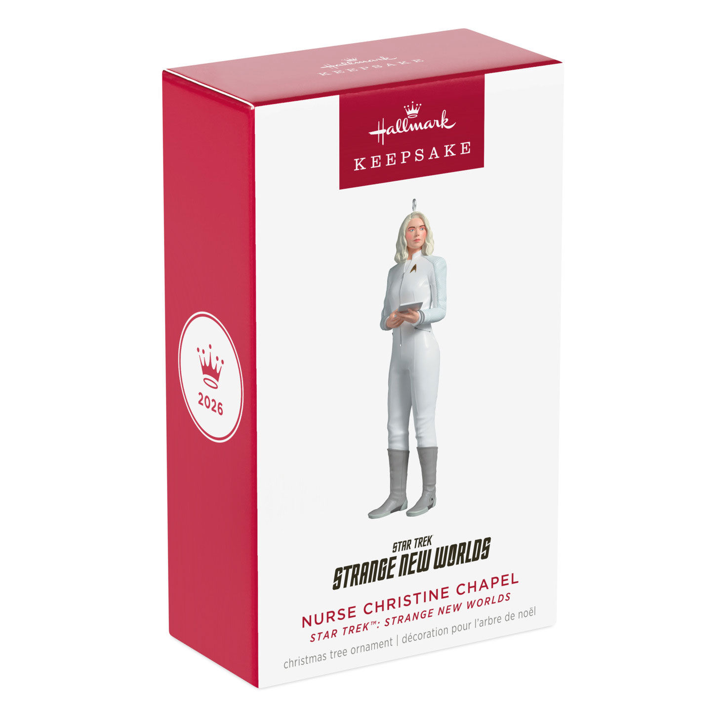 Star Trek Nurse Christine Chapel Keepsake Ornament paclage front image number 7