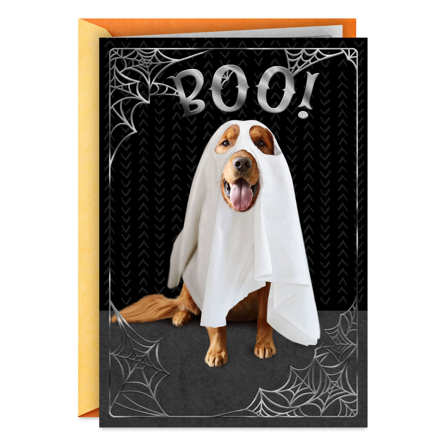 Dog in a Ghost Costume Halloween Card for only USD 2.99 | Hallmark