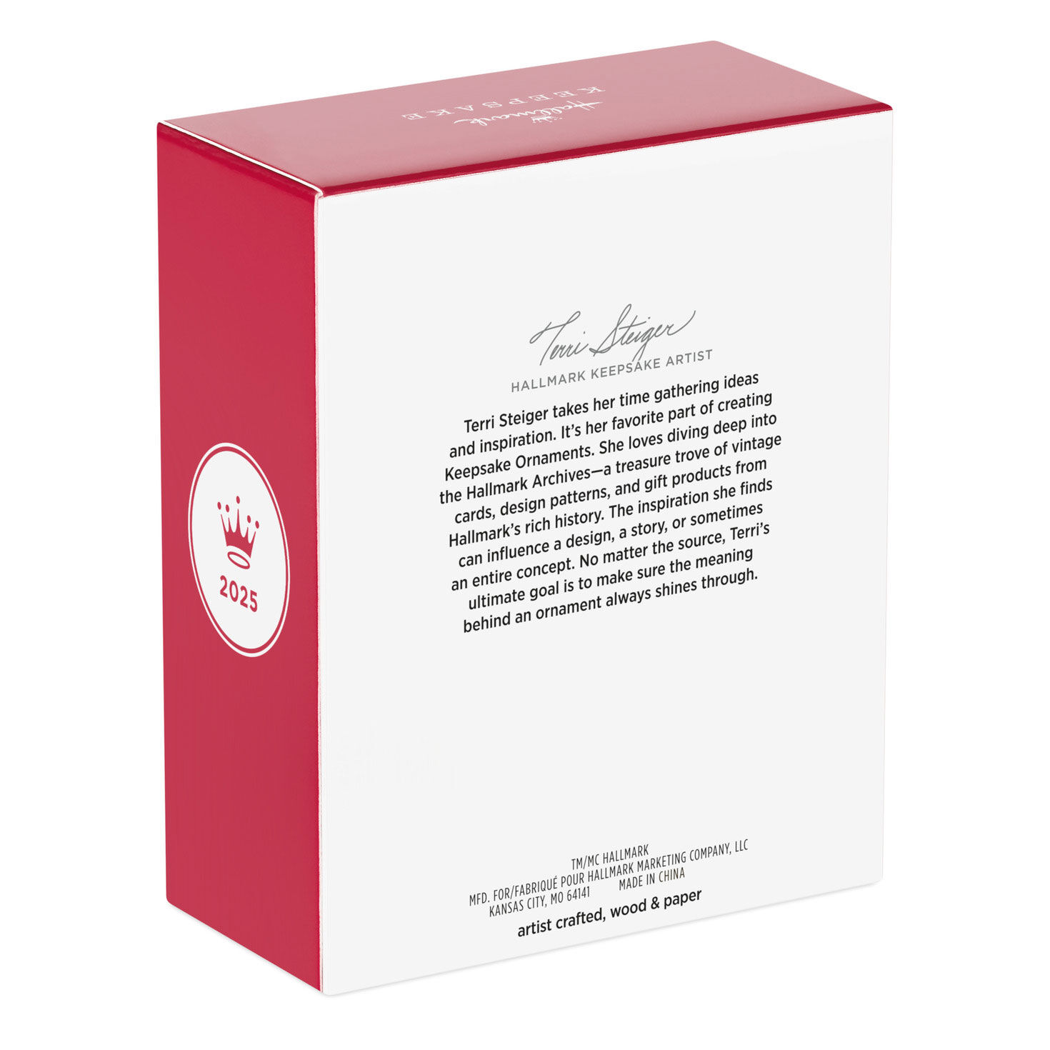 Mickey and Friends at Mailbox Keepsake Ornament package back image number 8