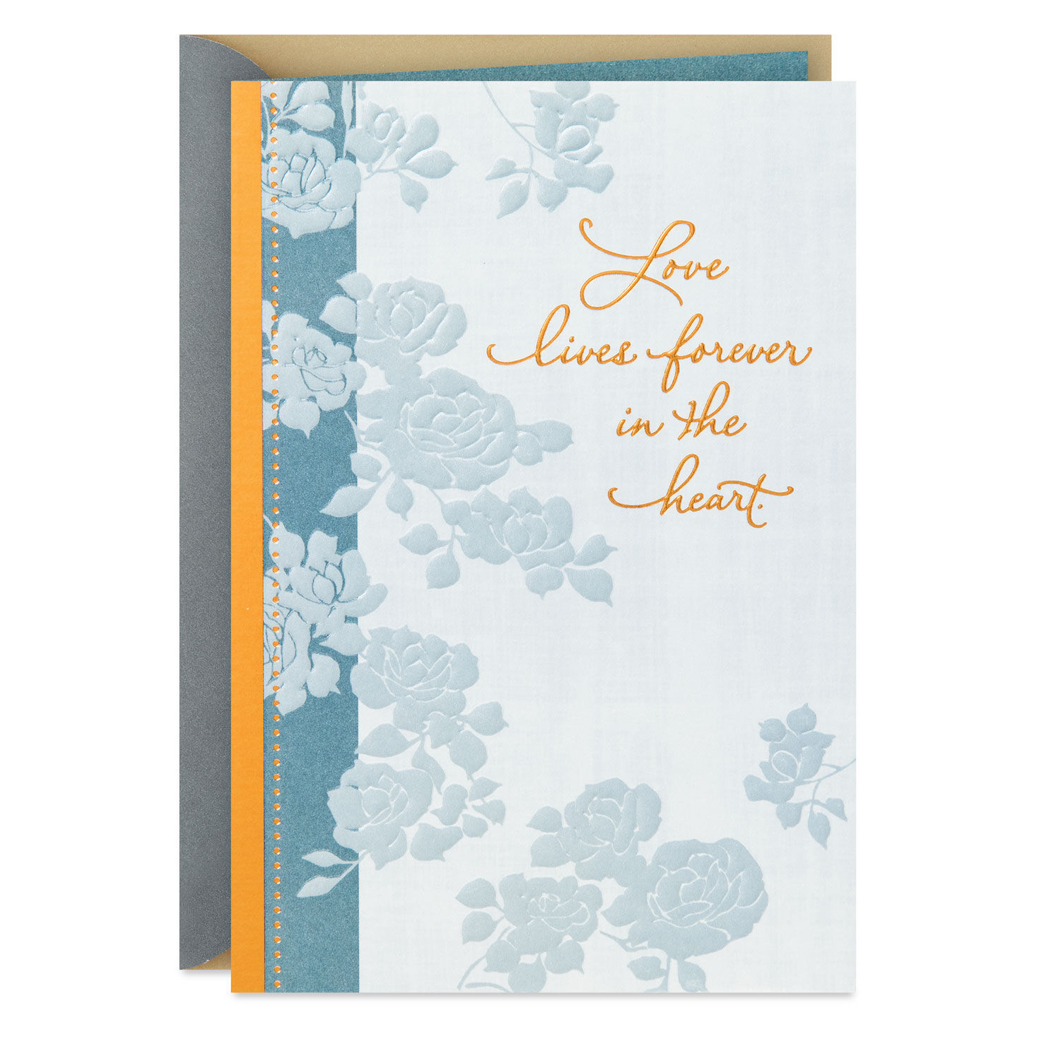 Love Lives Forever Sympathy Card for Loss of Spouse