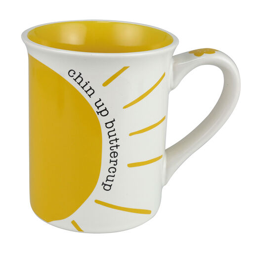 Our Name Is Mud Chin Up Buttercup Mug, 16 oz., 