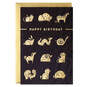 Luck and Happiness Zodiac Animals Birthday Card, , large image number 1