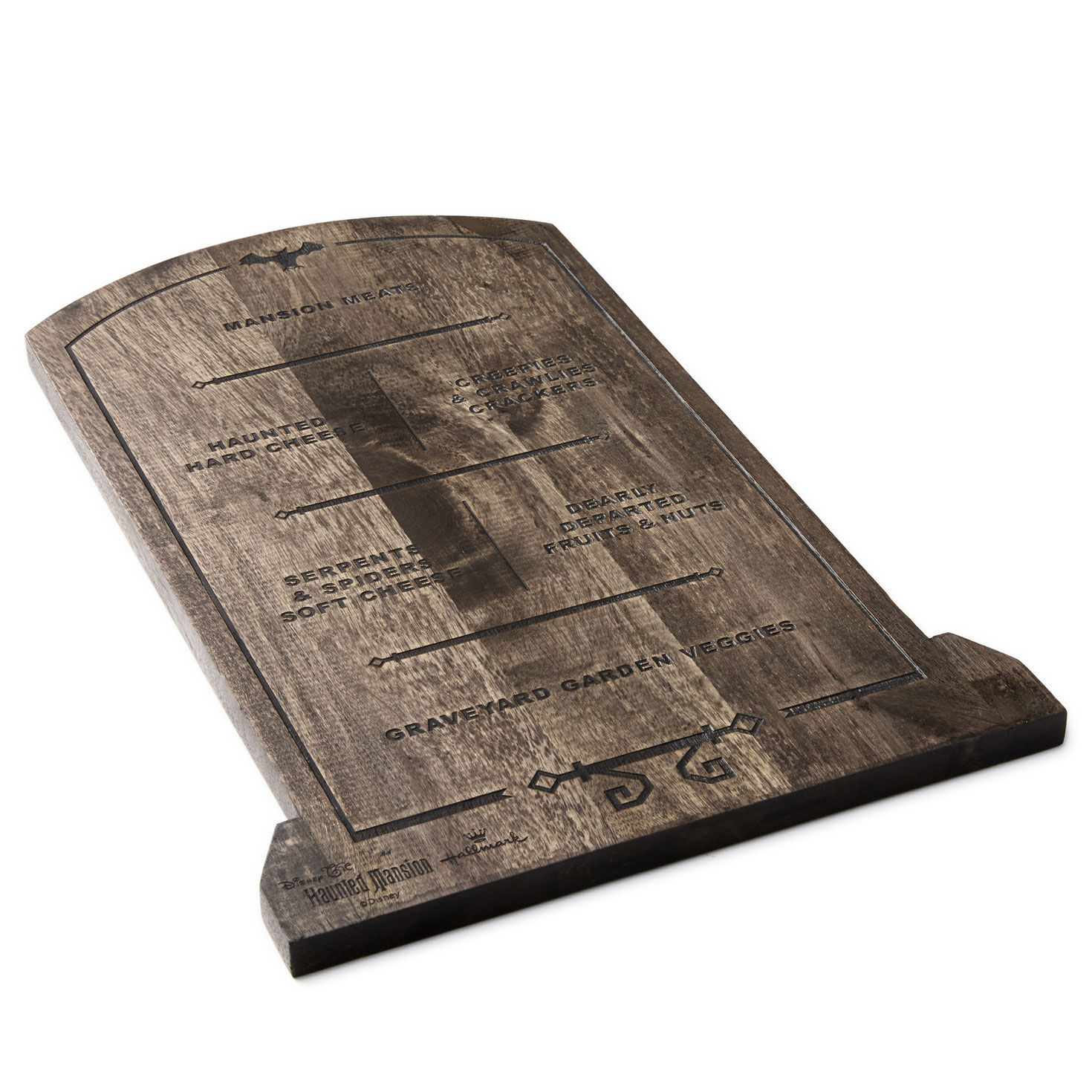 Disney Haunted Mansion Tombstone Cheese Board Back image number 2