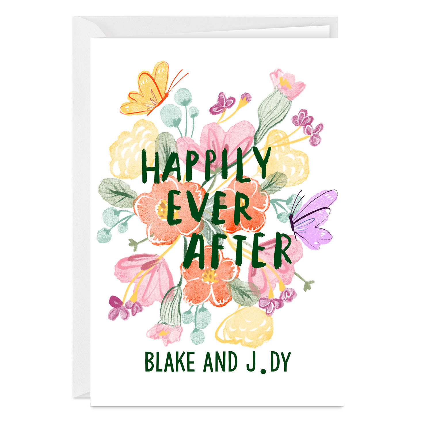 Happily Ever After Custom Card