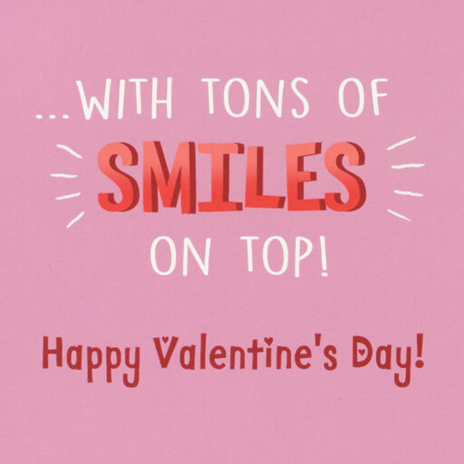 Smiles, Love and Fun Valentine's Day Card With Stickers, 