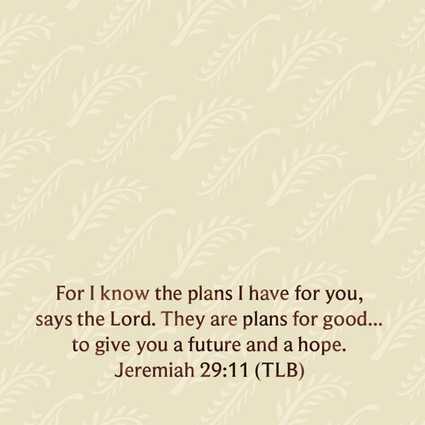 Script Lettering Religious Birthday Card scripture image number 3