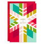 Red and White Snowman Christmas Card for Teacher Card Front image number 1