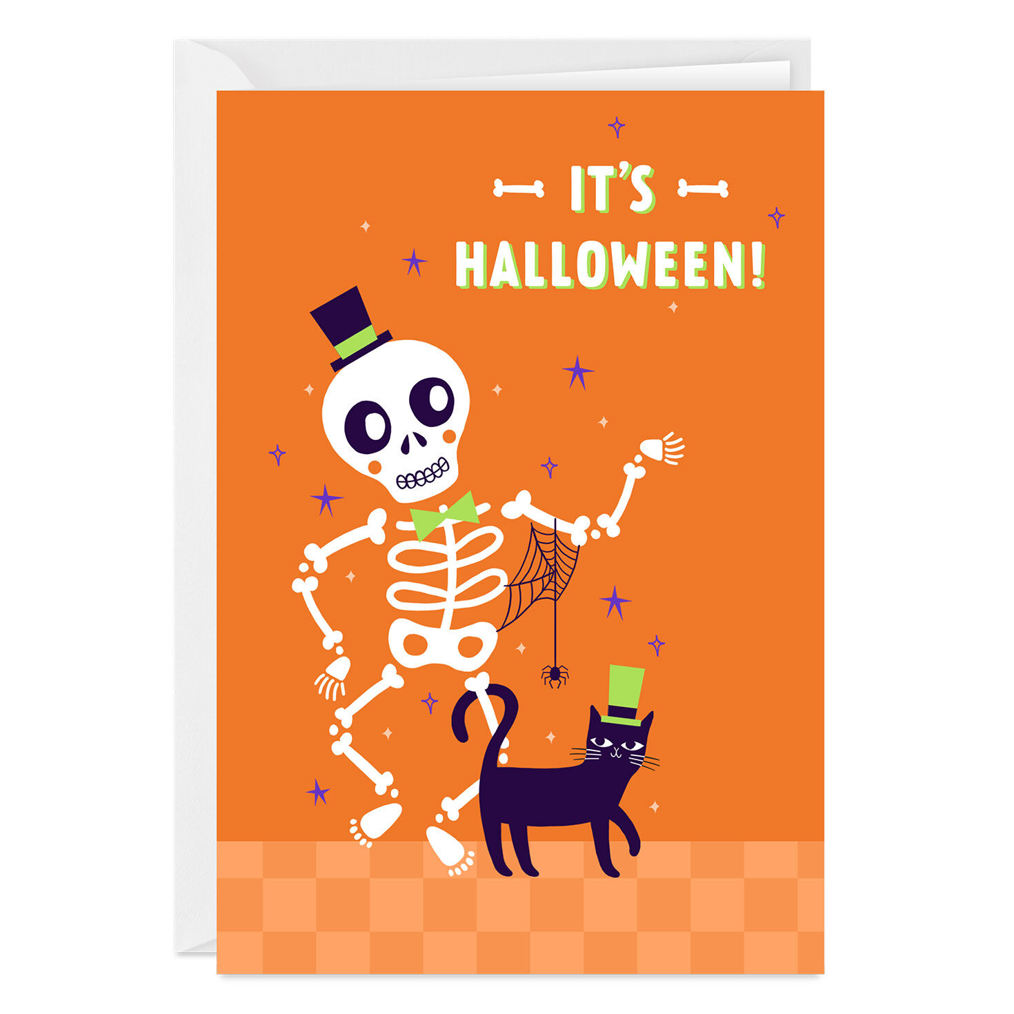 Bone Appétit Funny Custom Halloween Card