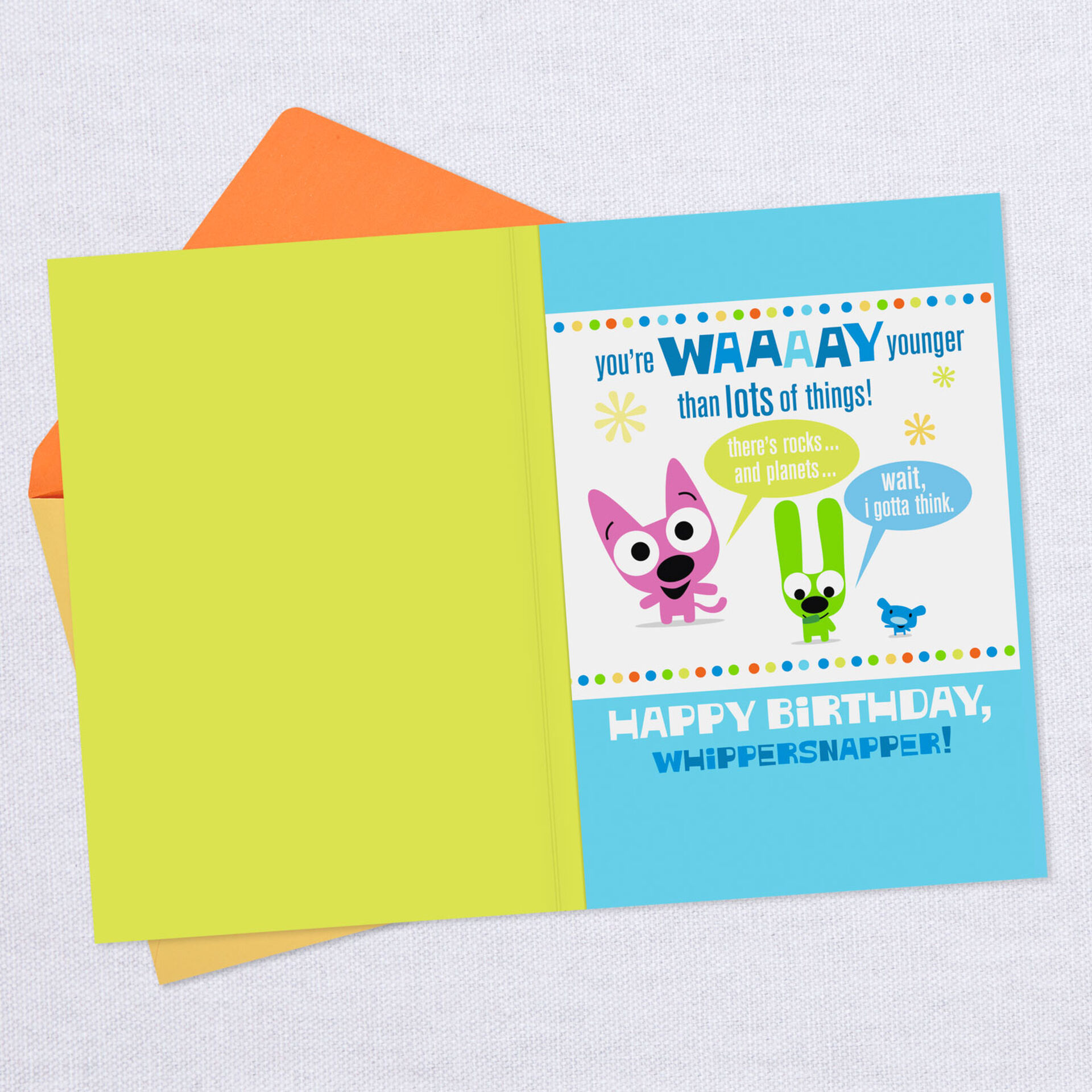 hoops&yoyo™ You're Not Old Birthday Card With Sound Greeting Cards Hallmark