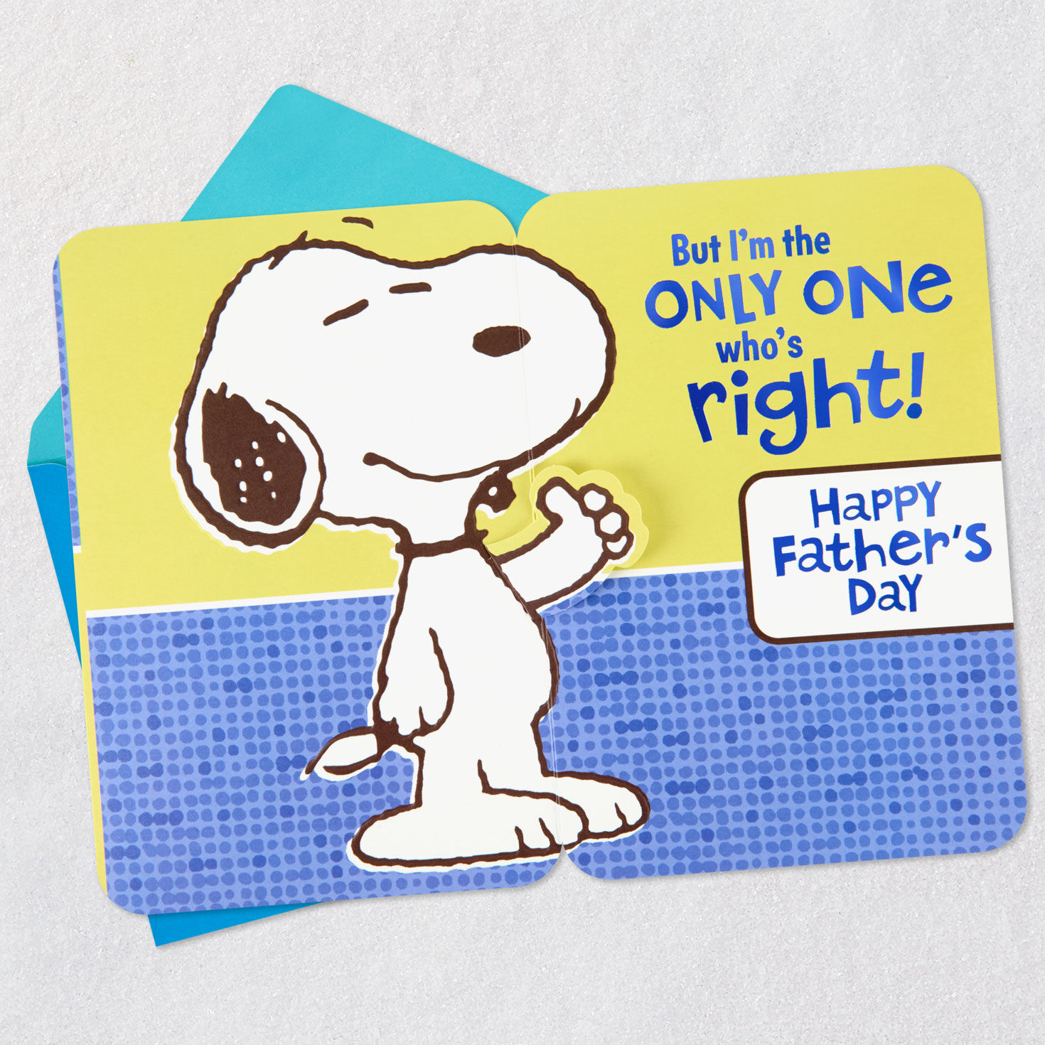 Peanuts® You're the Very Best Pop-Up Father's Day Card for Grandpa for only USD 5.99 | Hallmark