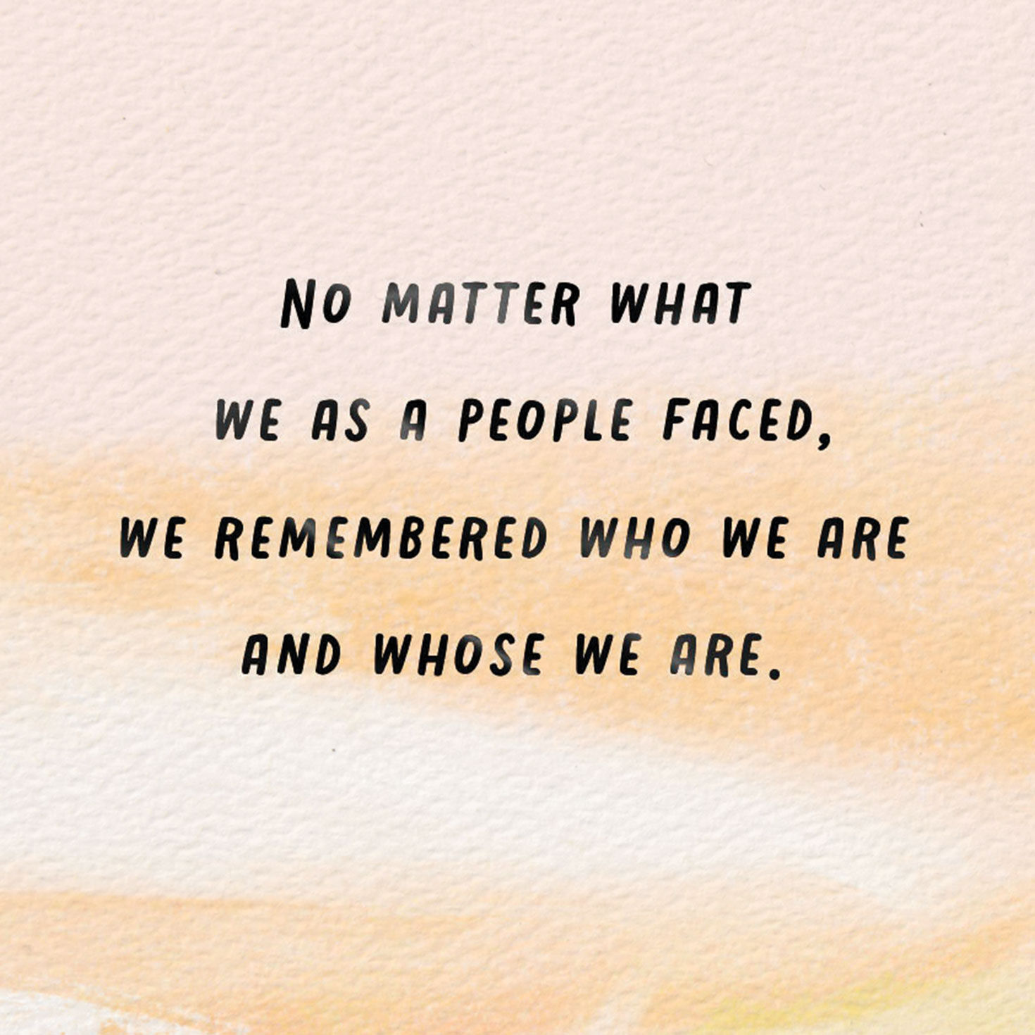 Faith Has Always Carried Us Through Encouragement Card, , large image number 2