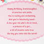 Disney Princess 1st Birthday Card for Granddaughter With Sticker, , large image number 2
