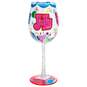 Lolita® July Happy Birthday Handpainted Wine Glass, 15 oz., , large image number 1