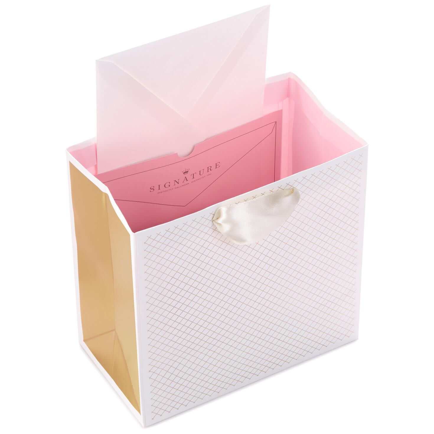 Happy Birthday Medium Square Gift Bag With Tissue Paper, 7.75" H, , large image number 3