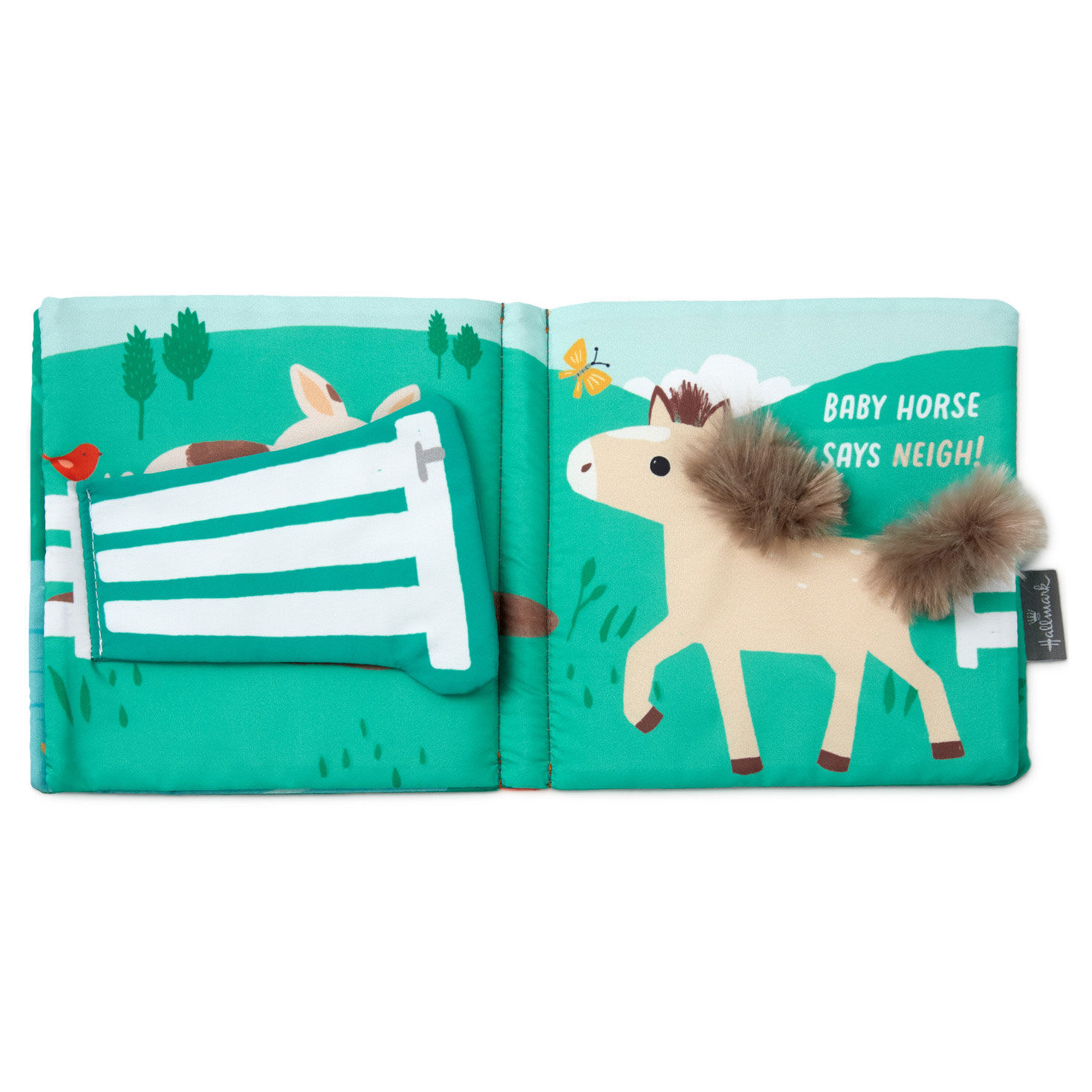 Farm Friends Soft Cloth Book for Baby  image number 4