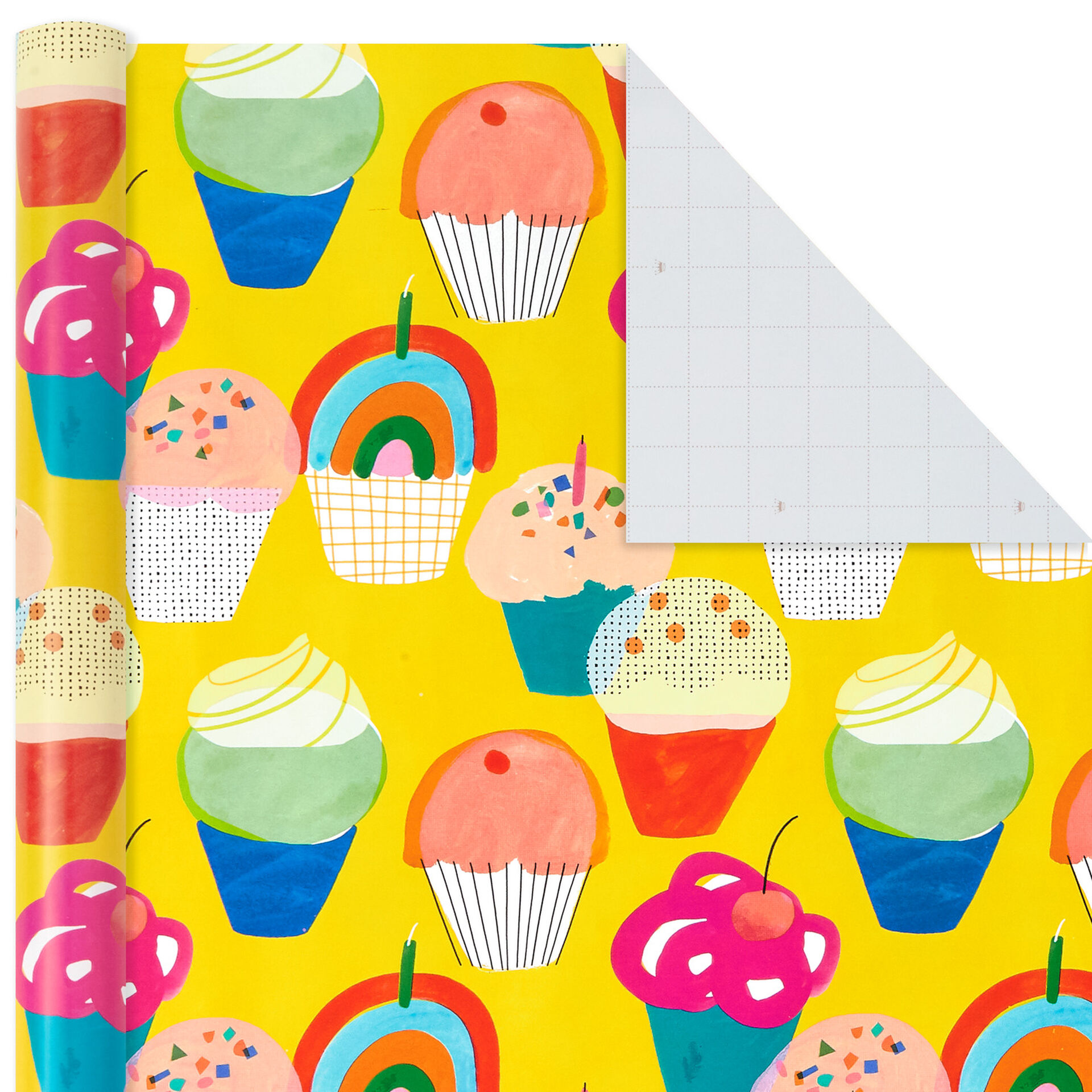 Colorful Celebration 3Pack Wrapping Paper, 55 sq. ft. total Wrapping