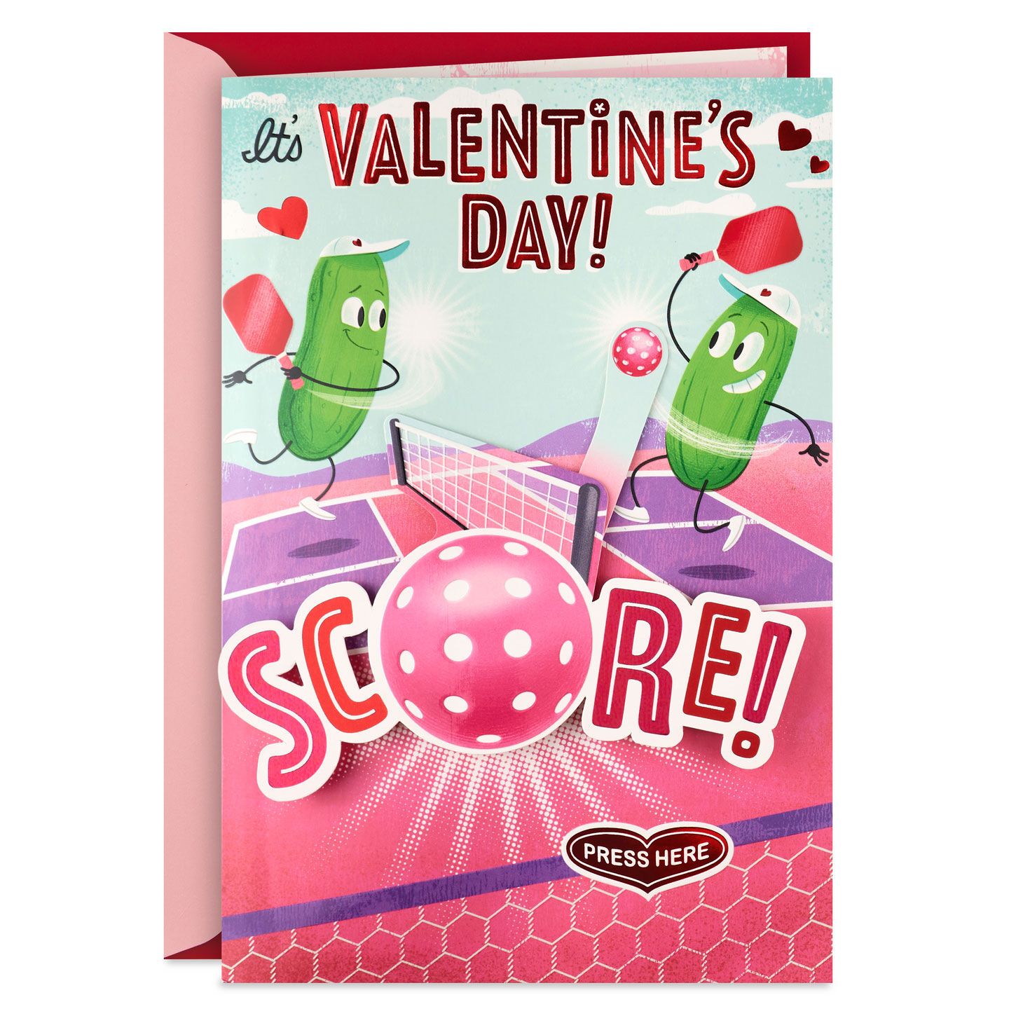 Hope Your Day Is Dill-ightful Funny Valentine's Day Card With Sound and Motion