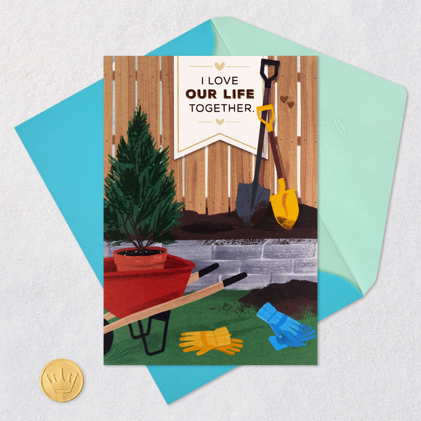 I Love Our Life Together Anniversary Card, , large image number 5