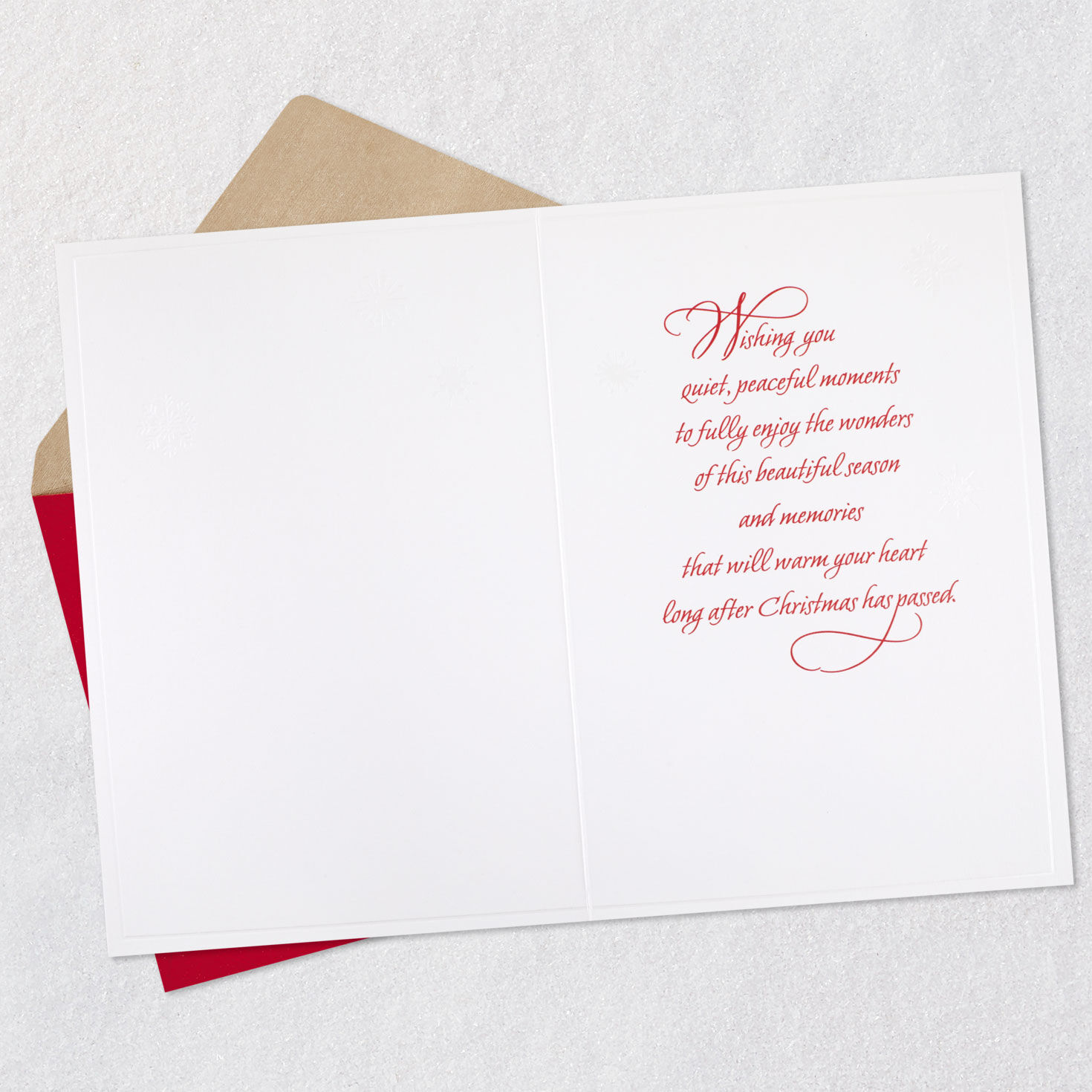 Quiet, Peaceful Moments Christmas Card, , large image number 3