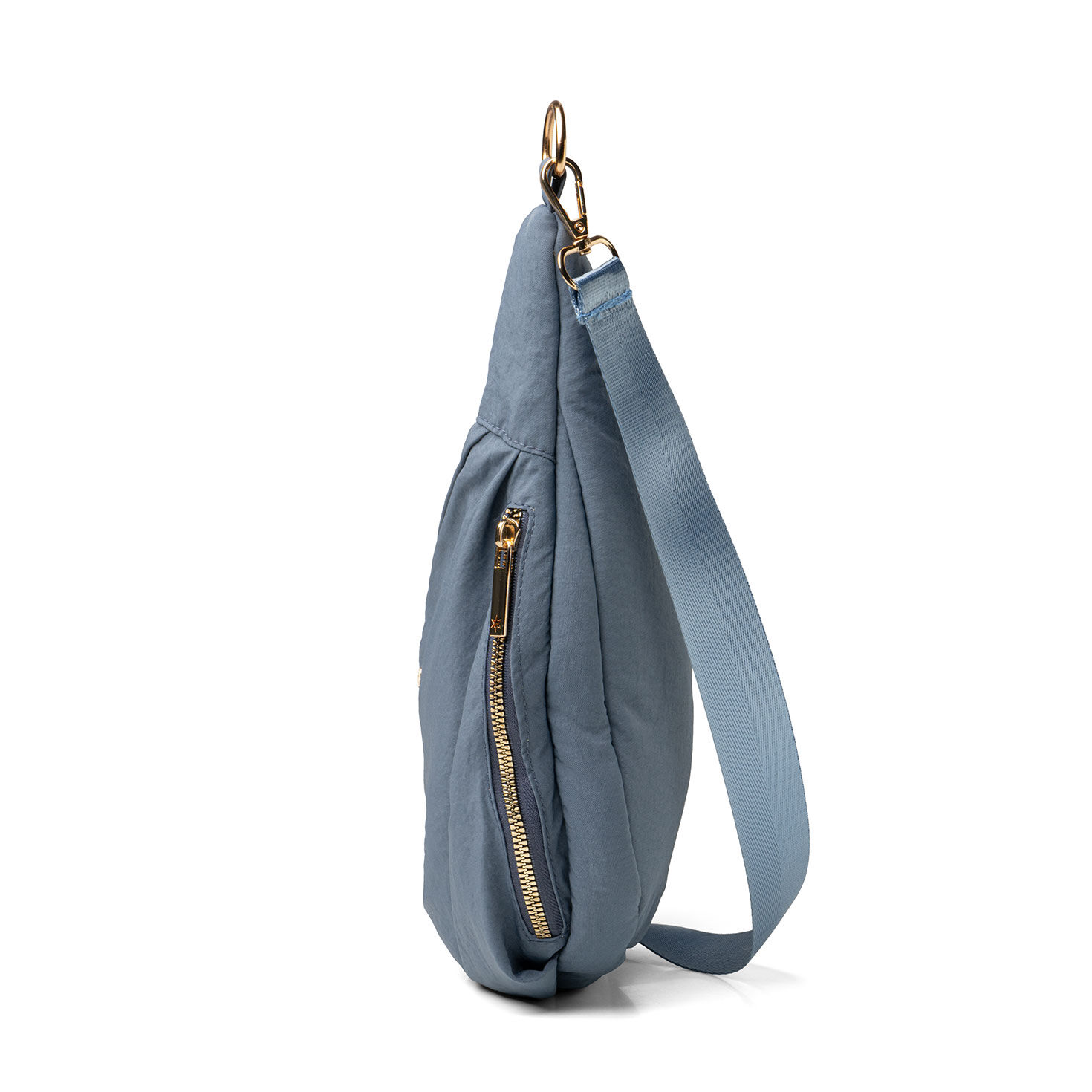 Blue Nylon Crossbody Purse  image number 2