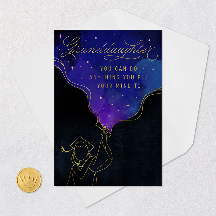 what to put in a grad card Graduation Created from the Announcement! HorseMark Cards Blog Something Exceptional Master's Degree Graduation