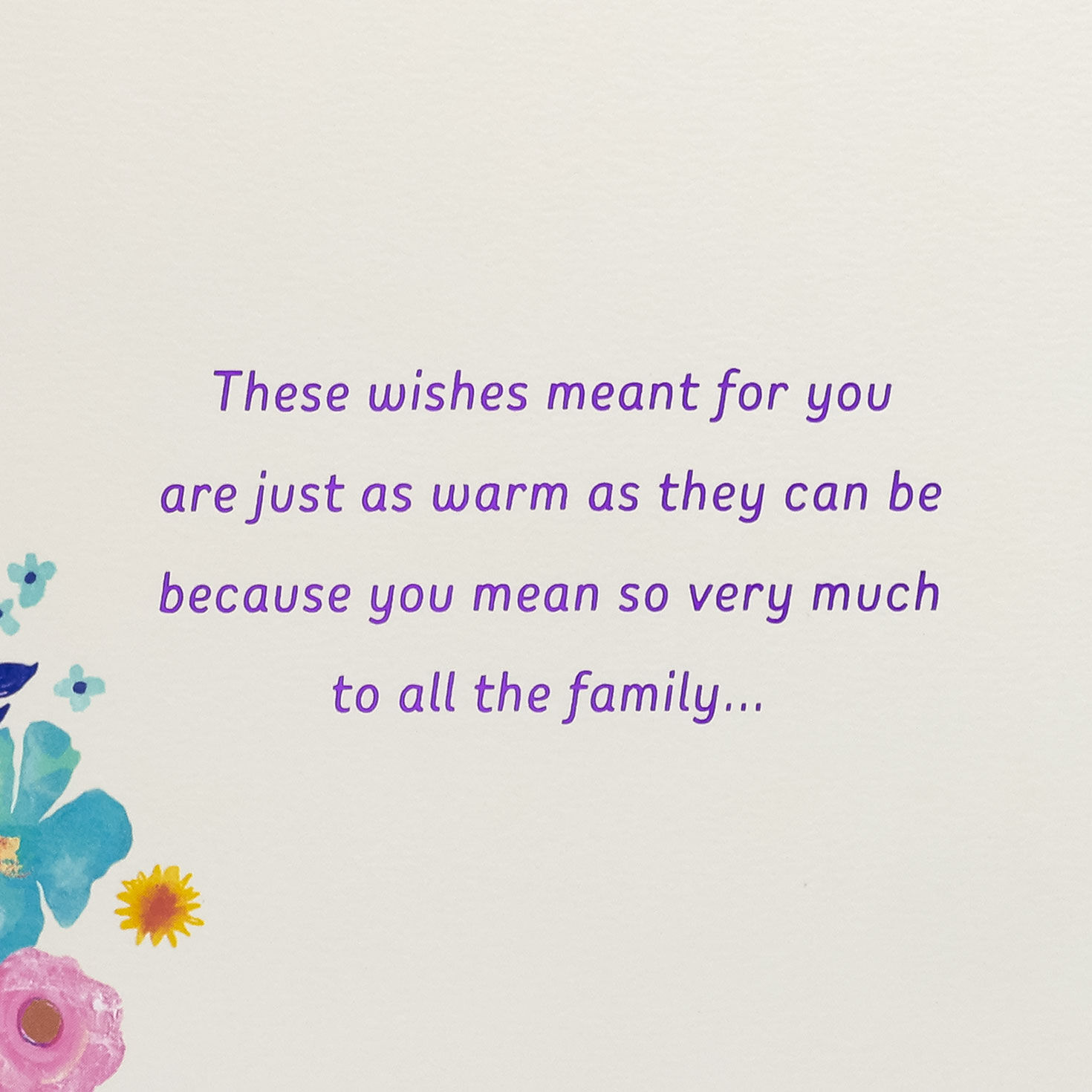 Spring Flowers Birthday Card for Grandmother Sentiment image number 2