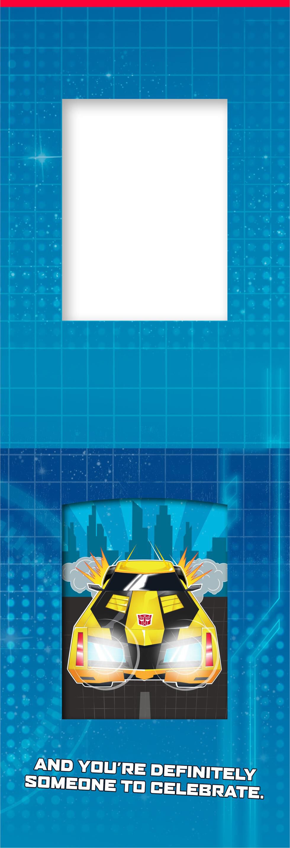 TRANSFORMERS™ Celebrating You Musical Birthday Card