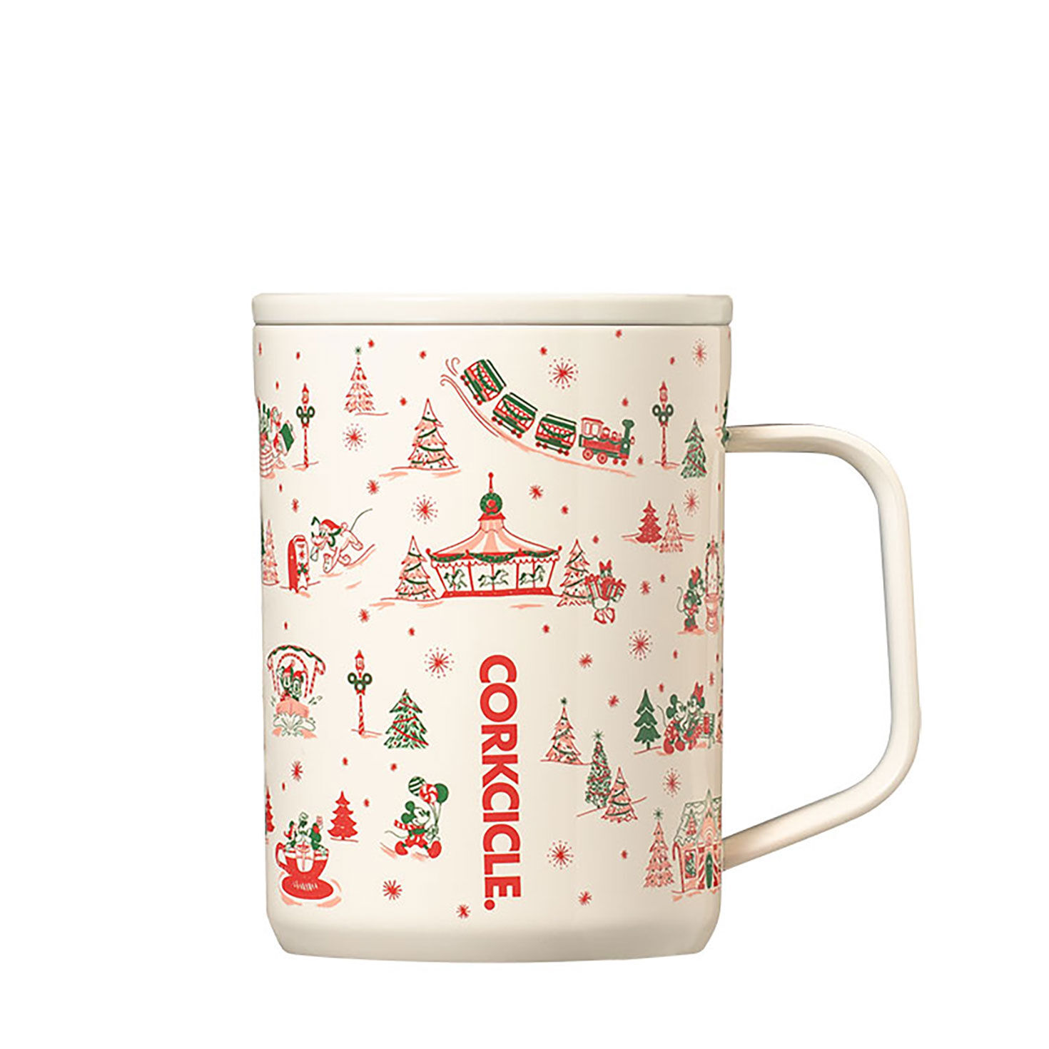 Pink Green Disney Hallmark Movie Mug back image number 2