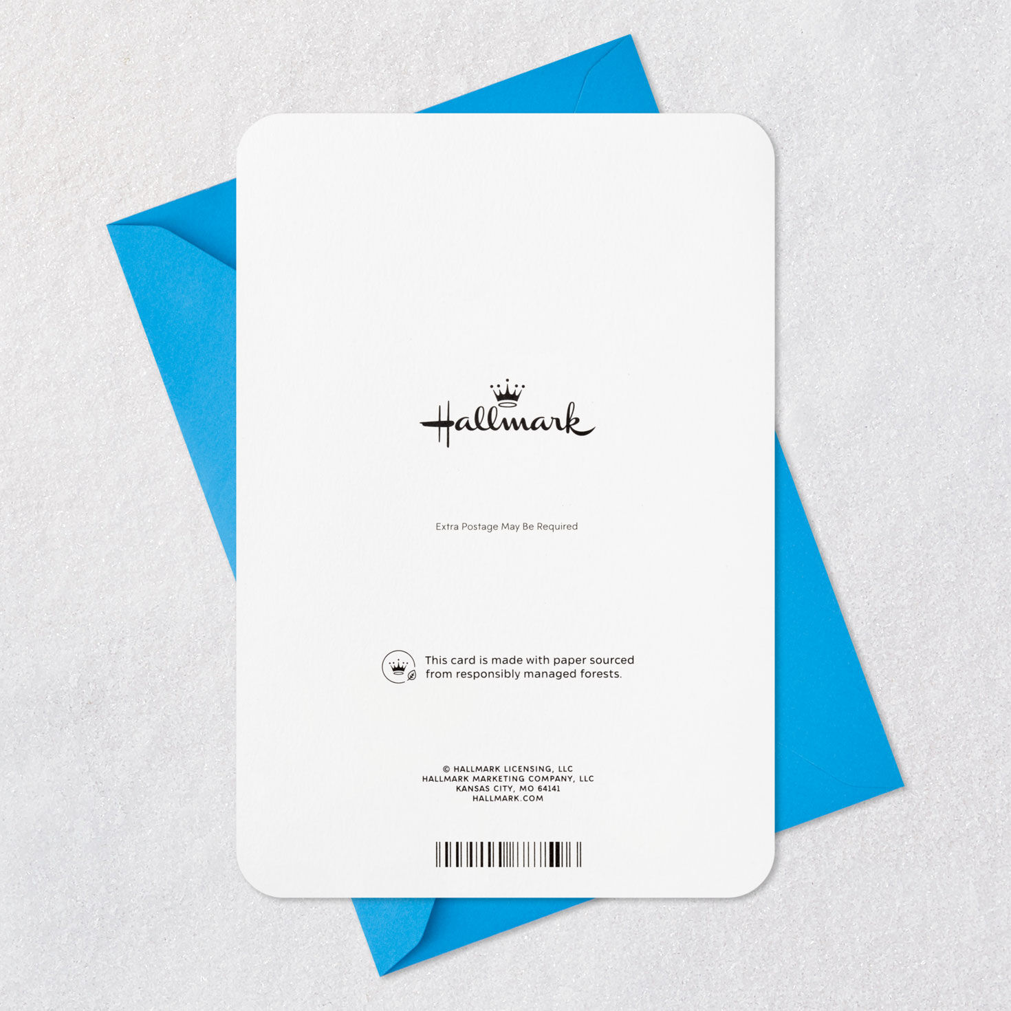 Super Dad Shield Father's Day Card With Magnet Card Back with Envelope image number 9