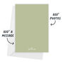 Autumn Leaves Wreath Personalized Wedding Invitation Card Back with envelope  indicating personalization image number 3