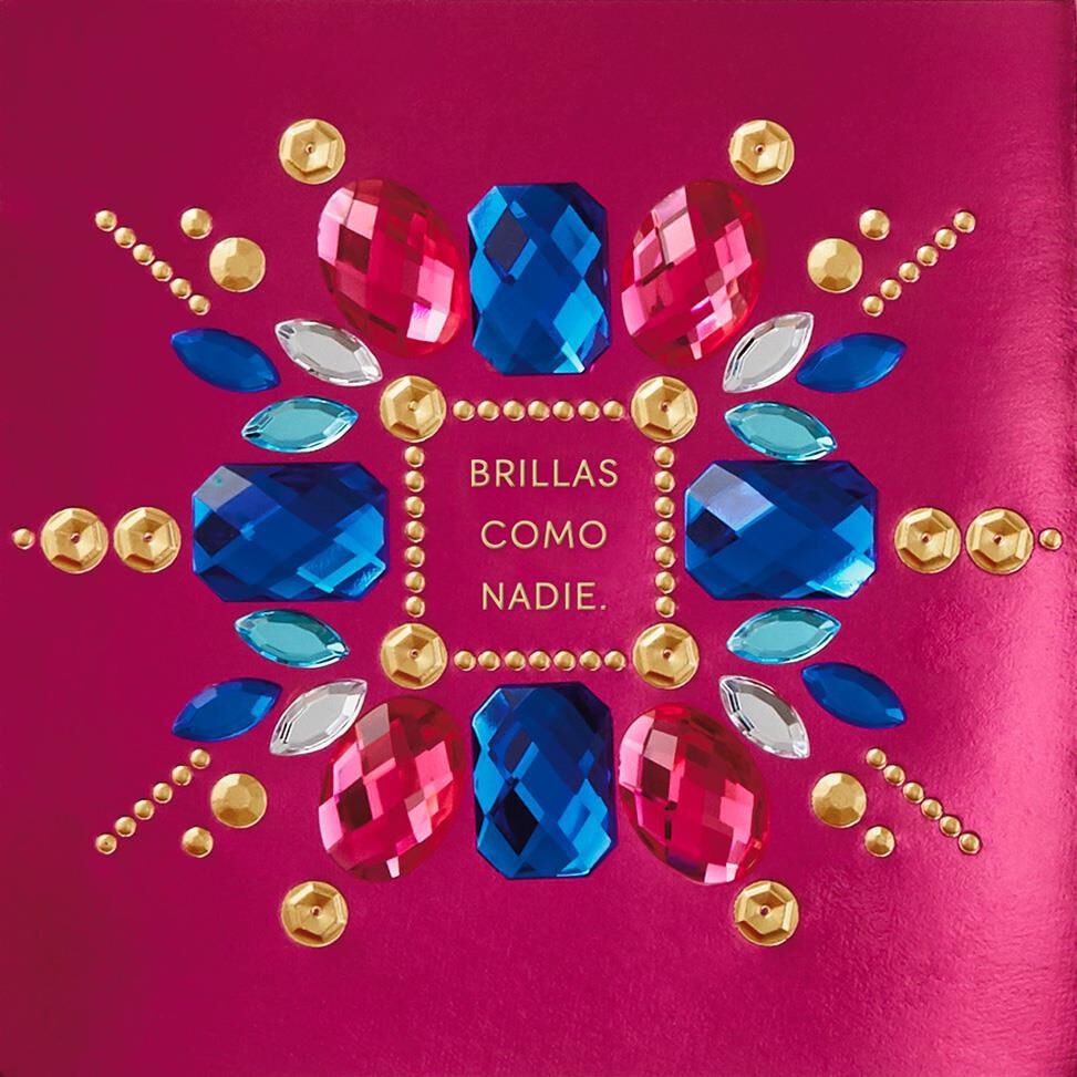 Brillas Como Nadie Spanish Language Birthday Card