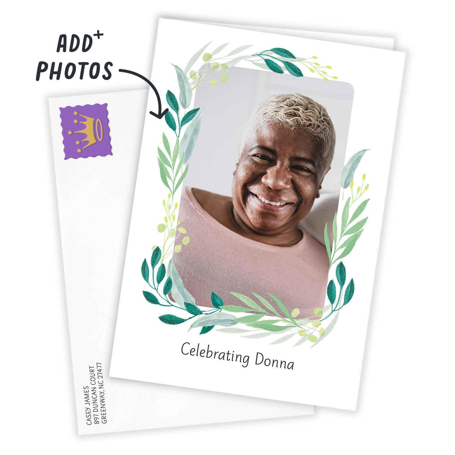 Honoring a Life Custom Sympathy Card, , large image number 2