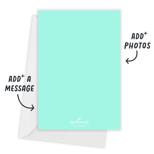 Colorful Lights Flat Holiday Photo Card, 