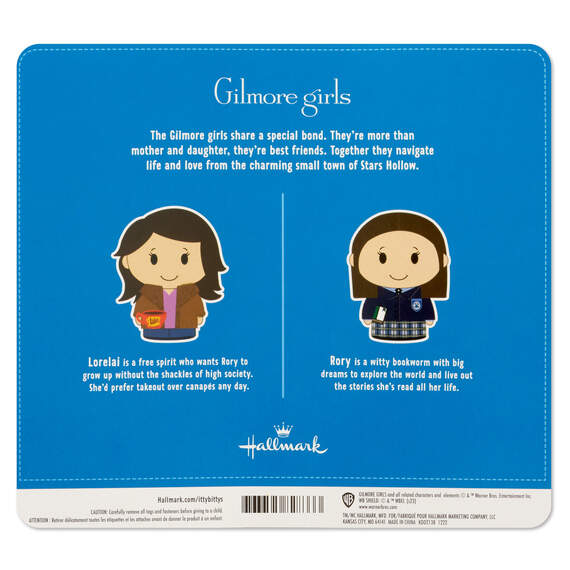 itty bittys® Gilmore Girls Lorelai and Rory Gilmore Plush, Set of 2, , large image number 4
