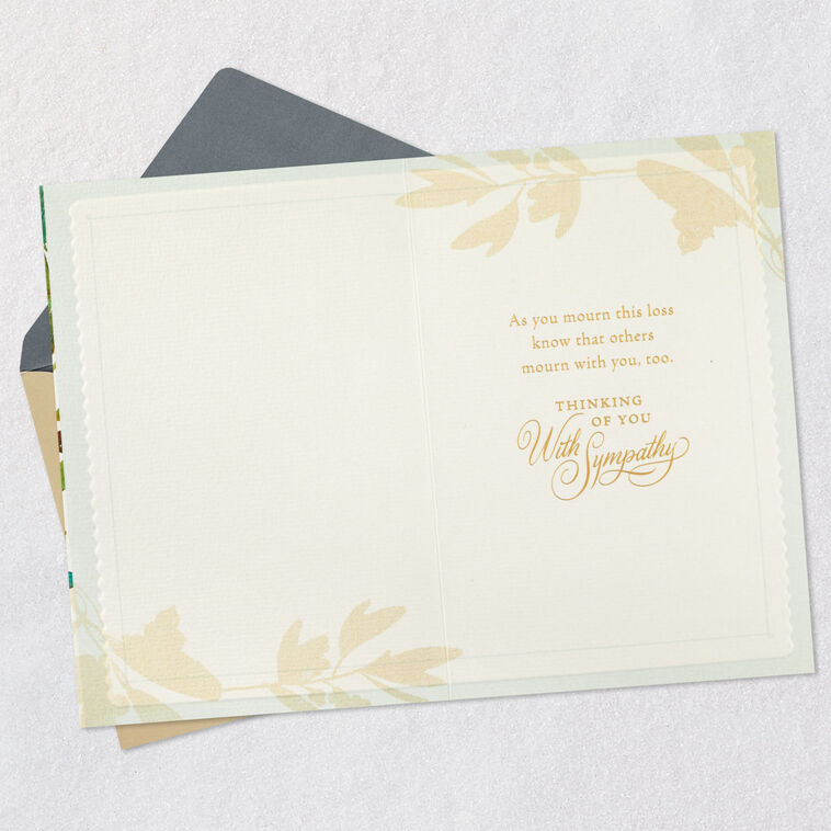 To Honor and Remember Sympathy Card, , large image number 3