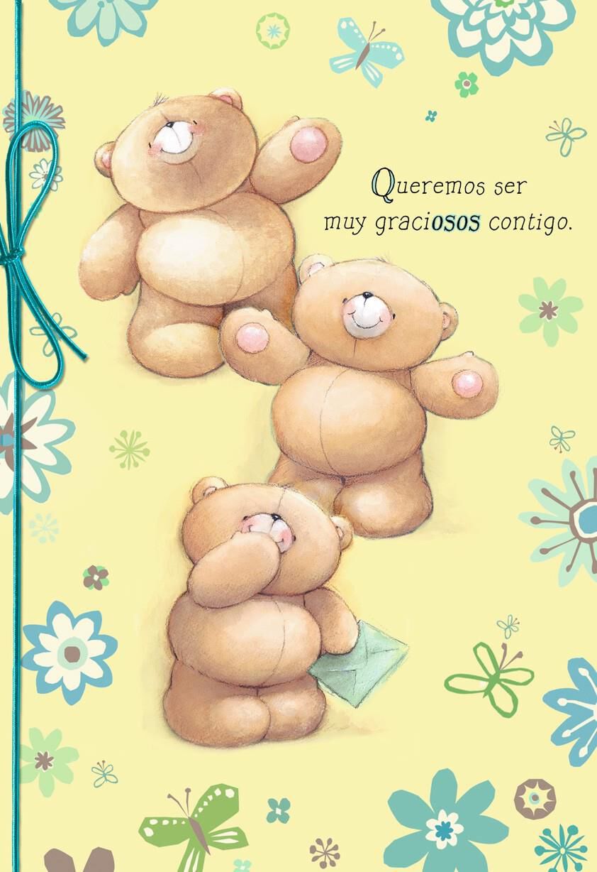 Forever Friends™ Beary Thankful Thank You Card
