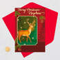 Deer in Snowy Woods Christmas Card for Nephew, , large image number 5