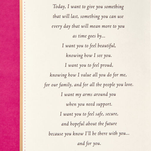 With All My Love Romantic Mother's Day Card, 