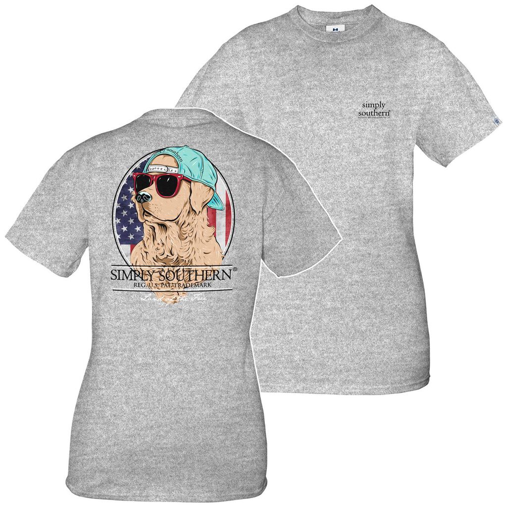 Simply Southern Freedom Pooch Women S Short Sleeve T Shirt